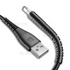 FLOVEME 1M Lightning 8Pin Hi-Tensile Data Transfer&Charging USB Cable - Black