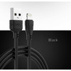 GOLF GC-63i 100cm 2A WineGlass Lightning USB Cable Charge and Transmission for iPhone XS Max - Black