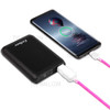 Luminous Horse Race Lamp 1M Type-C Charging Sync Cable for Huawei Samsung Xiaomi Etc. - Rose