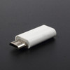 Type-C Female to Micro USB Male Converter Adapter - White