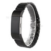 316L Stainless Steel Wrist Band Butterfly Closure for Fitbit Charge 2 - Black