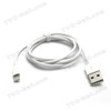 8pin Lightning USB Sync Data Charger Cable for iPhone SE 5s 5c 5 / iPod Touch 5 Nano 7, Support IOS 8.0 System - White