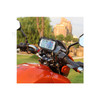 360 Degree Rotation Motorcycle Rearview Mirror Holder w/ Waterproof Phone Case, Size: 14.5 x 7.5cm