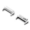 1 Pair Stainless Steel Watch Adapter for Huawei Band 7, Smart Watch Connector Accessory