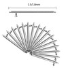 Spring Bar Tool 1.8mm Thickness Stainless Steel Spring Bars Pins for 18mm Watch Strap Bands