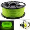 PLA 1.75 mm Luminous 3D Printer Filaments, about 345m(Green)