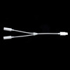 Lightning Male to Dual 3.5mm Female Headphone Jack Audio Adapter Cable for iPhone