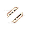 2Pcs/1 Pair Watchband Connectors Smart Watch Parts for Apple Watch 38mm/40mm - Rose Gold