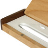 SAMDI Wooden Apple iPad Pro Pencil Box Storage Case Holder