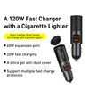 BASEUS Share Together 120W Dual USB Port Fast Charge Car Charger with Cigarette Lighter for 12-24V Car