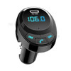 BT09 Bluetooth Multi-function PD 18W + Dual USB Quick Charge Car Charger FM Transmitter