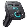 UGREEN Car FM Transmitter Bluetooth Radio Adapter 2x USB+Type-C PD 18W QC 3.0 Car Charger Support Hands-Free Calling