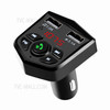 803 Bluetooth FM MP3 Player Bluetooth Calls Car Charger Hands-Free Calls Music Player Cigarette Lighter Adapter Support Bluetooth/TF Card/U Disk