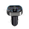 T24 Car FM Tranmitter Voice Navigation Bluetooth MP3 Player Vehicle Fast Charger for iPhone Samsung Huawei etc.