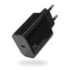 NORTHJO NOPD250601EU PD 25W Fast Type C Charger USB C Charger Block for Samsung iPhone iPad - EU Plug/Black