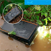 Outdoor Waterproof/Shockproof/Dust-proof Dual USB 10000mAh Solar Power Bank Phone Tablet External Battery with Flashlight - Orange