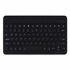 9.7inch Retro Round Keys Wireless Bluetooth Keyboard without Backlit for Android/iOS/Windows/Mac - Black