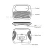 D8 Mini 2.4GHz Wireless Keyboard Air Mouse Touchpad Controller [7-Color Backlight / 78 Keys]