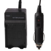 Digital Camera Battery Car Charger for Nikon ENEL14(Black)