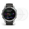 For Garmin Fenix 7 2PCS Arc Edge High Transparency Explosion-proof Tempered Glass Watch Screen Protector Film