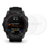 For Garmin Fenix 7X 2PCS Smart Watch Screen Protector Tempered Glass Watch Screen Film Arc Edge HD Design