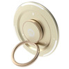 MOMAX MAG RING PS8 Aluminum Alloy Magnetic Ring Kickstand with Magnetizer for iPhone 12 - 13 Series - Champagne Gold