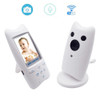 WB801 2.4 inch LCD 2.4GHz Wireless Surveillance Camera Baby Monitor, Support Two Way Talk, Temperature Monitor, Night Vision(White)