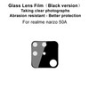 IMAK For Realme Narzo 50A Ultra Clear Tempered Glass Film Wear-resistant Camera Lens Protector (Black Version)