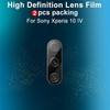 IMAK 2Pcs / Pack Lens Protector for Sony Xperia 10 IV 5G, Scratch Resistant HD Clear Tempered Glass Lens Film