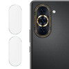 IMAK 2Pcs / Set Camera Lens Protector for Huawei nova 10 Pro 4G, Wear-resistant HD Anti-bubble Tempered Glass Film