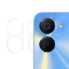For Realme V20 5G 2Pcs / Set Anti-bubble Ultra Thin Camera Lens Protector 3D Arc Edge Tempered Glass Transparent Camera Lens Cover