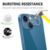 For iPhone 14 6.1 inch Drop-resistant Anti-explosion AGC Glass Full Covering High Transparency Phone Back Camera Lens Film