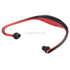Sport MP3 Player Headset with TF Card Reader Function, Music Format: MP3 / WMA / WAV(Red)