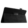 Litchi Texture Leather Case with Holder for Galaxy Tab E 9.6 / T560 / T561(Black)