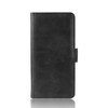 Dual-side Magnetic Buckle Horizontal Flip Leather Case for Xiaomi Mi CC9e / Mi A3, with Holder & Card Slots & Wallet & Photo Frame(Black)