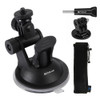PULUZ Car Suction Cup Mount with Screw & Tripod Mount Adapter & Storage Bag for GoPro NEW HERO /HERO7 /6 /5 /5 Session /4 Session /4 /3+ /3 /2 /1, DJI Osmo Action, Xiaoyi and Other Action Cameras