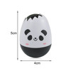 4 PCS Creative Cartoon Animal Egg Correction Tape Student Stationery School Supplies(Black Panda)