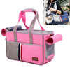 DODOPET Outdoor Portable Oxford Cloth Cat Dog Pet Carrier Bag Handbag Shoulder Bag, Size: 29 x 20 x 51cm (Pink)