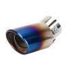 Universal Car Styling Stainless Steel Curved Exhaust Tail Muffler Tip Pipe