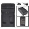 Digital Camera Battery Charger for KOD K7001 / K7004 / FUJI FNP50 / Canon NB-11L(Black)