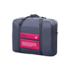 Fashion Large Capacity Bag Women Nylon Folding Bag Unisex Luggage Travel Handbags(Rose red)