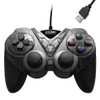 Wired Vibration Gamepad PC USB Controller Joystick Game Handle(Black)