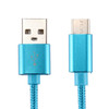 Knit Texture USB to USB-C / Type-C Data Sync Charging Cable, Cable Length: 1m, 3A Total Output, 2A Transfer Data, For Galaxy S8 & S8 + / LG G6 / Huawei P10 & P10 Plus / Oneplus 5 / Xiaomi Mi6 & Max 2 /and other Smartphones(Blue)