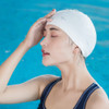 Original Xiaomi Mijia 7th Matte Silicone Waterproof Swimming Cap for Adult, Ears Protection Hat(White)