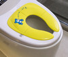 3 PCS Baby Travel Folding Potty Seat Portable Toilet Training Seat Children Urinalpot Chair Pad(Yellow)