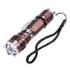 KX-F631 CREE XM-L T6 1000LM 5-Mode White Light Zooming Flashlight(Brown)