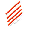 OQSPORT 12 PCS Bicycle Wheel Spoke Reflector Reflective Mount Clip Tube Warning Light Strip(Orange)