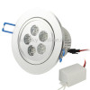 5W Ceiling Lights LED Down Light Bulb, 5 LED, Warm White Light, Luminous Flux: 400-450lm