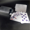 Creative Frosted Silver Tattice Back Texture Plastic From Vegas to Macau Playing Cards Texas Poker Novelty Collection Gift