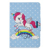 For 7 inch Tablet PC Universal Colored Drawing Horizontal Flip PU Leather Case with Holder & Card Slot(Little Pegasus)